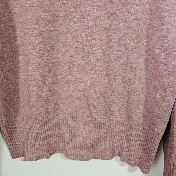EUC BECOOL PINK KNIT MOCK NECK SOFT SWEATER TOP SIZE SMALL - Picture 8 of 13